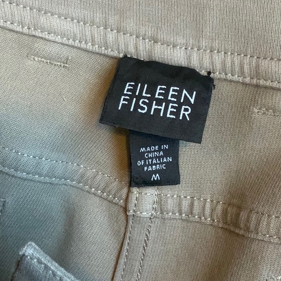 Eileen Fisher size medium stretchy jeans. - Picture 3 of 4
